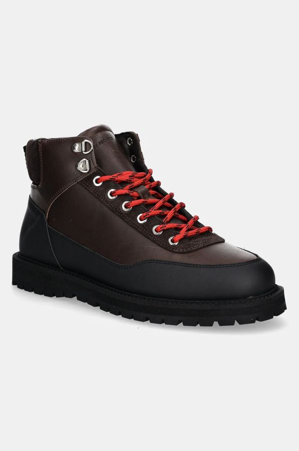 Garment Project Kožne cipele GARMENT PROJECT Olaf Lace-Up Boot za muškarce, boja: smeđa, GPF2608