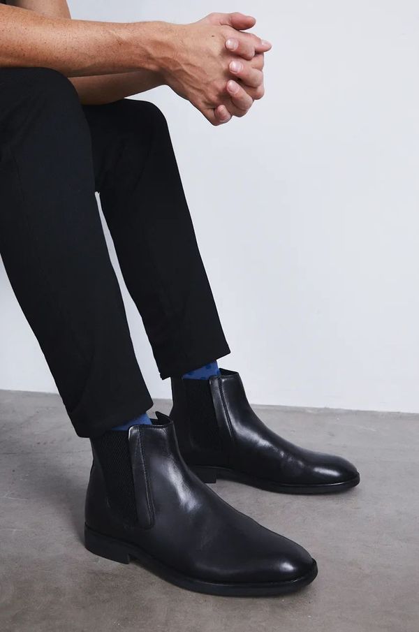 Medicine Kožne cipele Medicine za muškarce, boja: crna