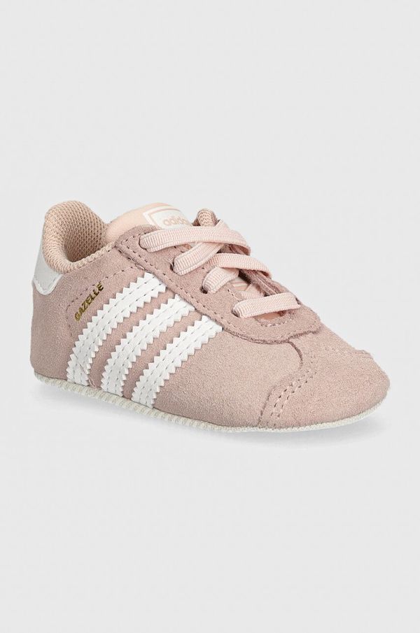 adidas Originals Kožne cipele za bebe adidas Originals GAZELLE CRIB boja: ružičasta, JI2045