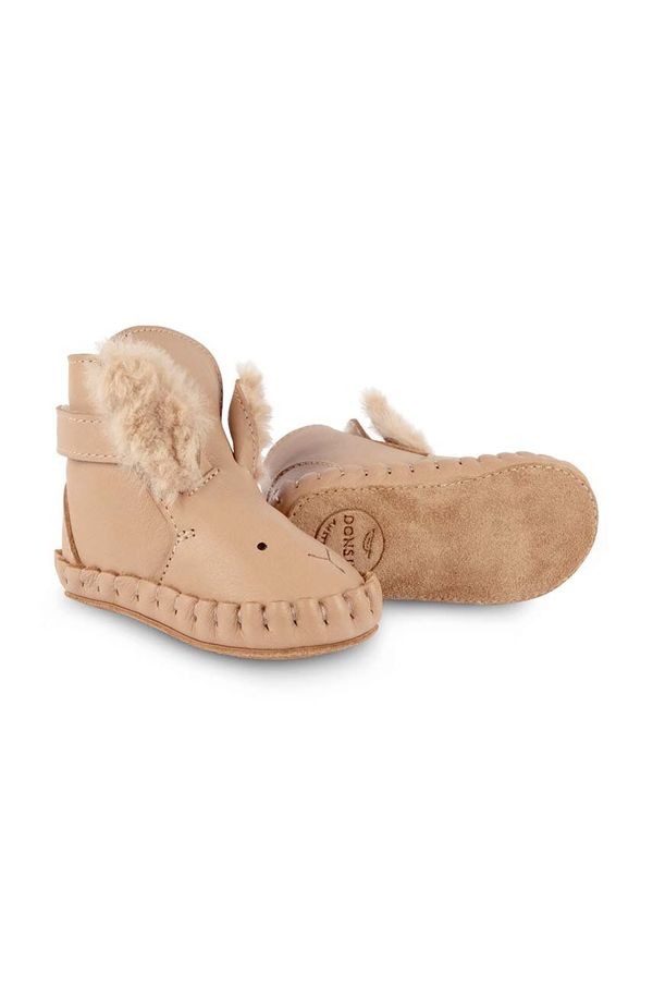 Donsje Kožne cipele za bebe Donsje Kapi Exclusive Booties Fluffy Bunny boja: narančasta, 1028103