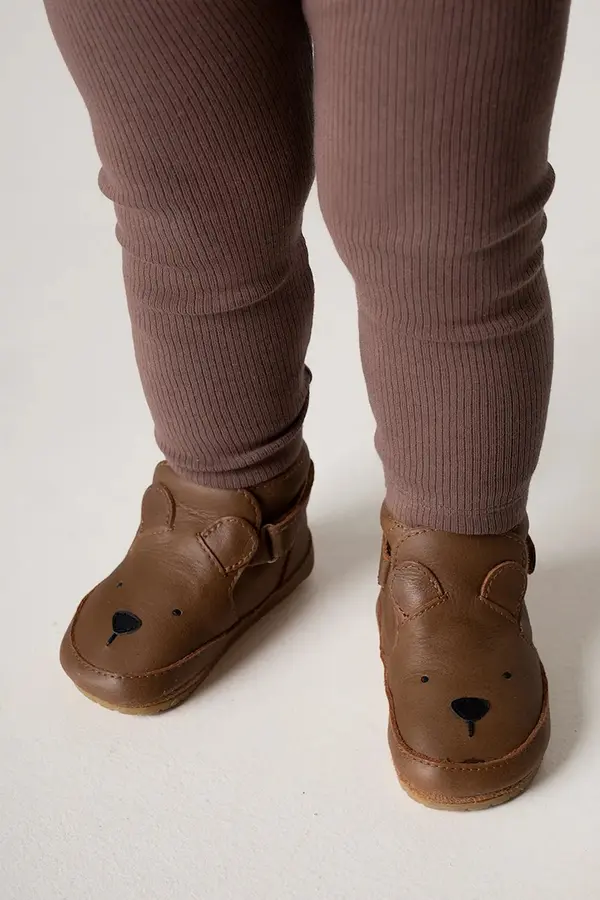 Donsje Kožne cipele za bebe Donsje Morris Sneakers Bear