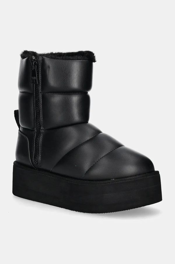 Karl Lagerfeld Kožne cipele za snijeg Karl Lagerfeld THERMO boja: crna, KL48554