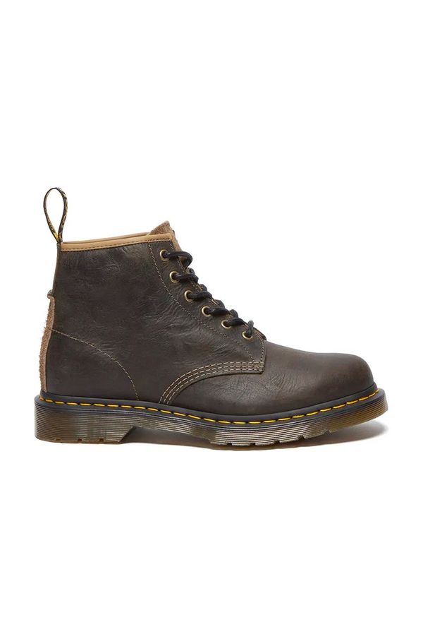 Dr. Martens Kožne čizme Dr. Martens 101 za muškarce, boja: smeđa, DM31872777