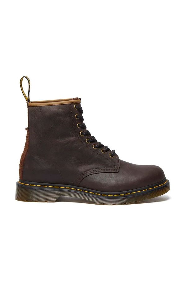 Dr. Martens Kožne čizme Dr. Martens 1460 za muškarce, boja: smeđa, DM31871201