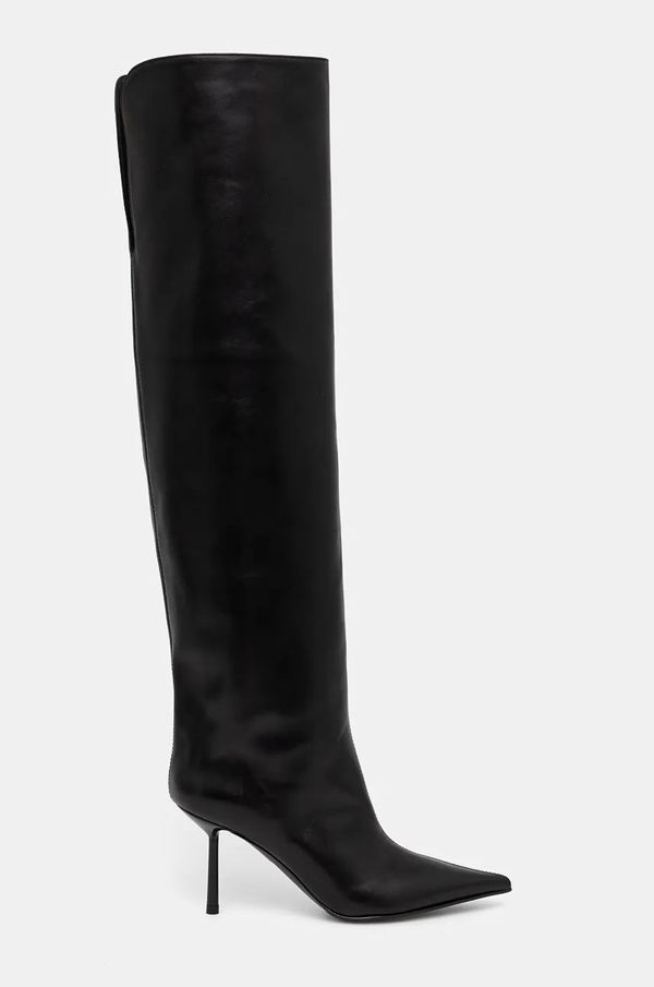 Le Silla Kožne čizme Le Silla Stivale Bella za žene, boja: crna, s tankom potpeticom, 4276C080BXPPGLO001