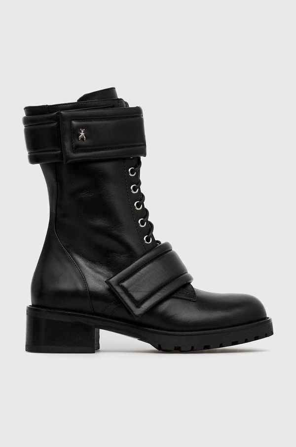 Patrizia Pepe Kožne čizme Patrizia Pepe za žene, boja: crna