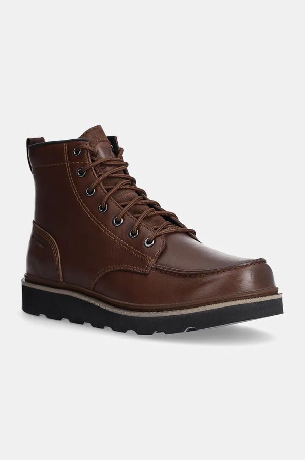 Sorel Kožne čizme Sorel SLABTOWN 62 MOC WP za muškarce, boja: smeđa, 2078331256