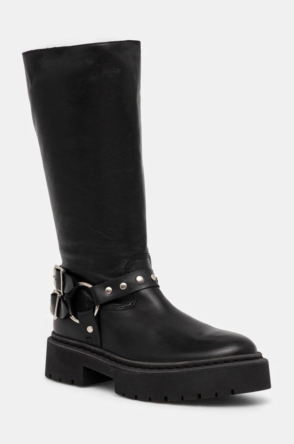 Steve Madden Kožne čizme Steve Madden Gayet za žene, boja: crna, s platformom, SM11003411