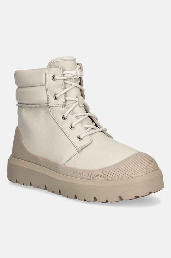 Ugg Kožne čizme UGG Neumel High Weather Hybrid za muškarce, boja: bež, 1158208-BHTP