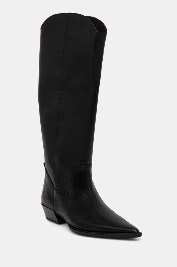 Vagabond Shoemakers Kožne čizme Vagabond Shoemakers CASSIE za žene, boja: crna, s debelom potpeticom, 5850-101-20