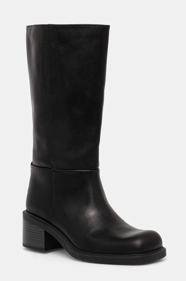 Vagabond Shoemakers Kožne čizme Vagabond Shoemakers DANIELLA za žene, boja: crna, s debelom potpeticom, 5820-001-20