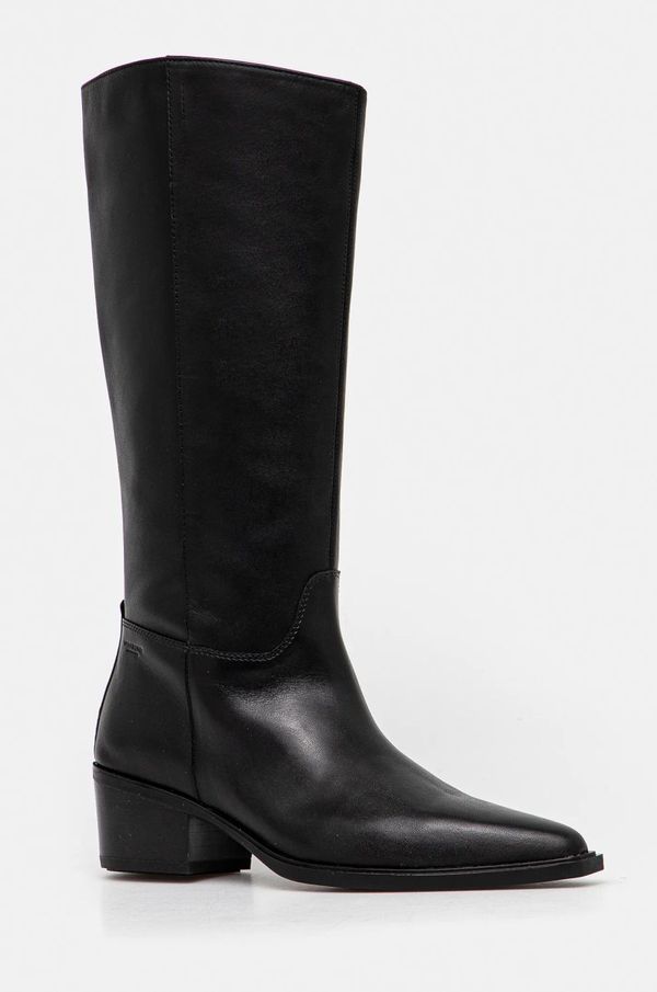 Vagabond Shoemakers Kožne čizme Vagabond Shoemakers KELSEY za žene, boja: crna, ravni potplat, 5810-001-20