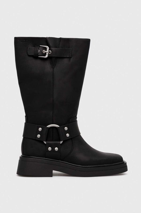 Vagabond Shoemakers Kožne čizme Vagabond Shoemakers za žene, boja: crna, ravni potplat