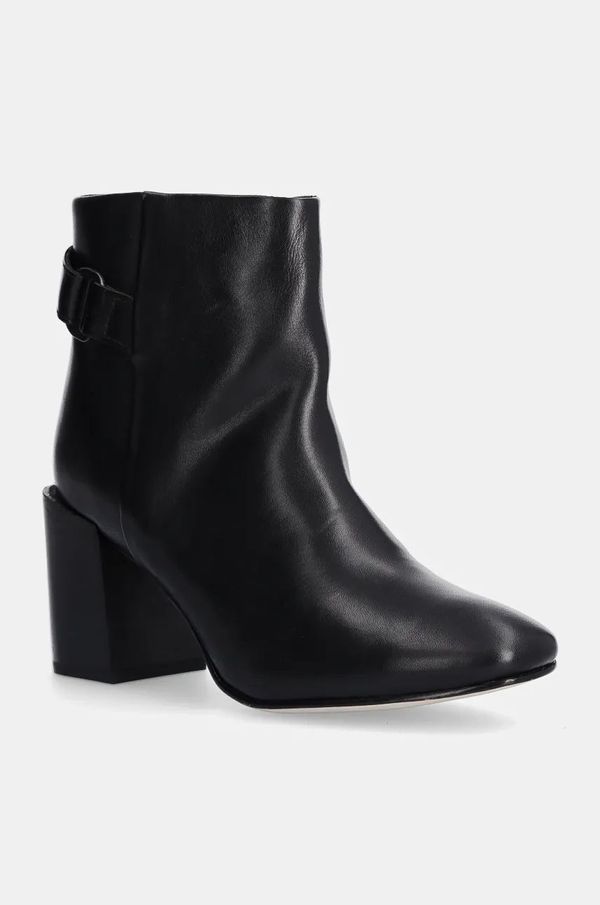 Barbour Kožne gležnjače Barbour Piper za žene, boja: crna, s debelom potpeticom, LFO0733BK31