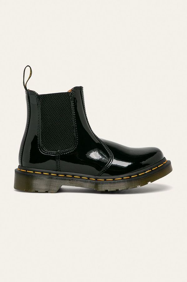 Dr. Martens Kožne gležnjače Dr. Martens 2976 za žene, boja: crna, ravni potplat, 25278001-Black
