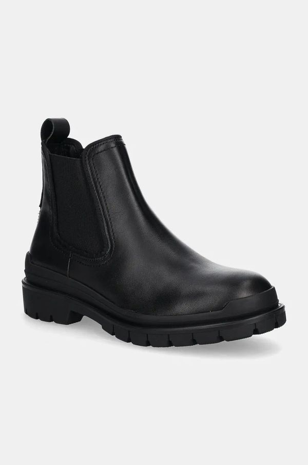 G-Star Raw Kožne gležnjače G-Star Raw Blake za muškarce, boja: crna, GR556021AM