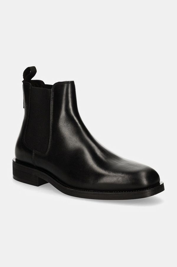 Gant Kožne gležnjače Gant Rizmood za muškarce, boja: crna, 29651754 G00