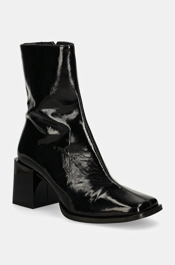 Jonak Kožne gležnjače Jonak DEXTON za žene, boja: crna, s debelom potpeticom, 3100337