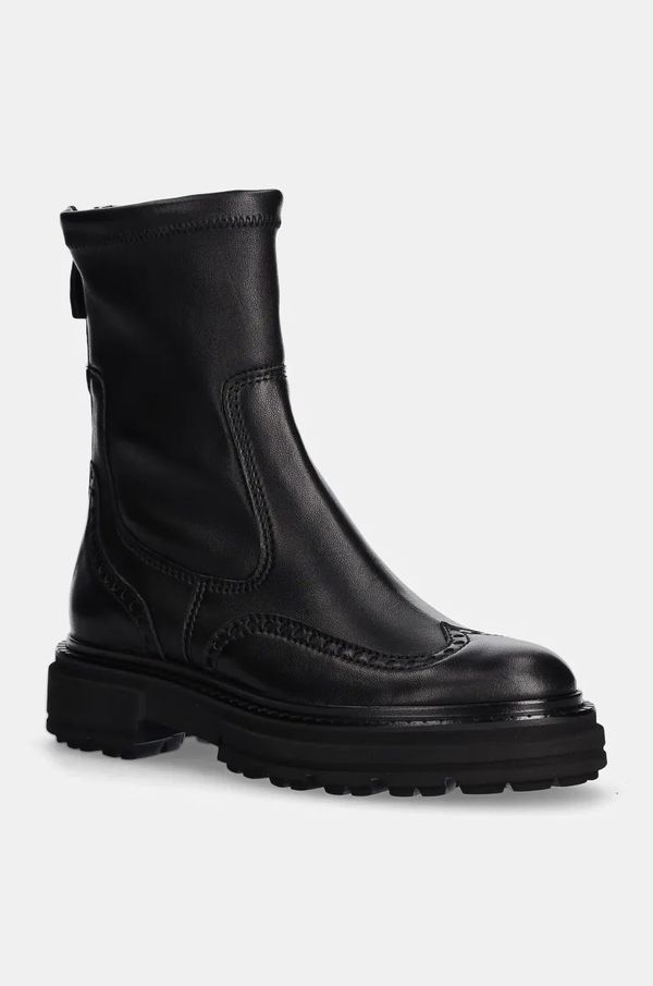 Kennel & Schmenger Kožne gležnjače Kennel & Schmenger Amira za žene, boja: crna, ravni potplat, 41-36580