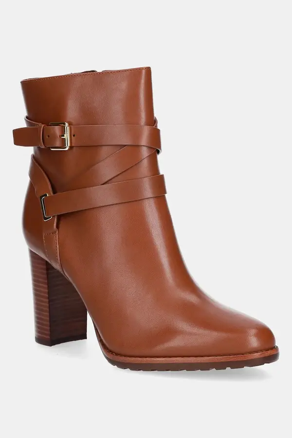 Lauren Ralph Lauren Kožne gležnjače Lauren Ralph Lauren Cllns Bt Hl