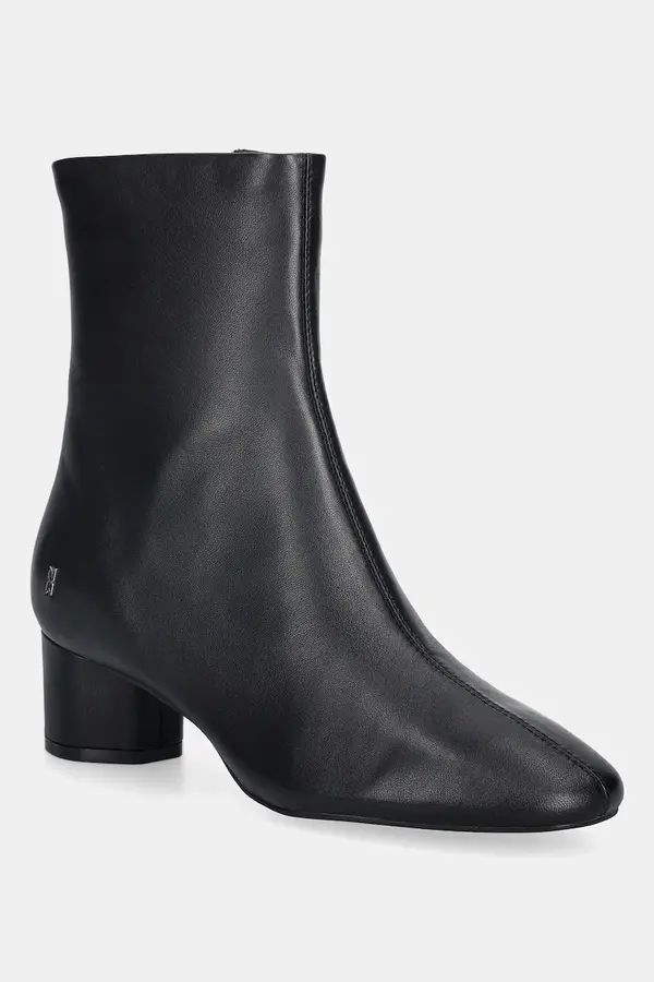 Nokwol Kožne gležnjače Nokwol Alyssa Black Leather