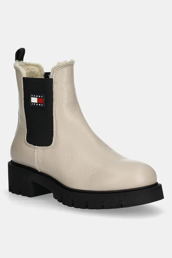 Tommy Jeans Kožne gležnjače Tommy Jeans TJW CHELSEA BOOT WL