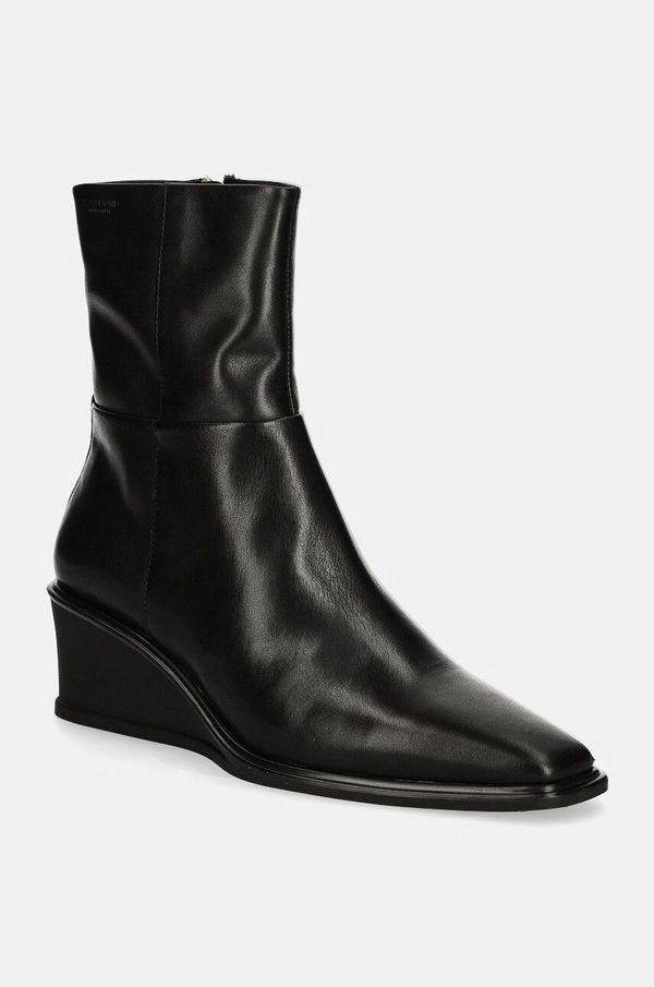 Vagabond Shoemakers Kožne gležnjače Vagabond Shoemakers AINO za žene, boja: crna, klin peta, 5829-001-20