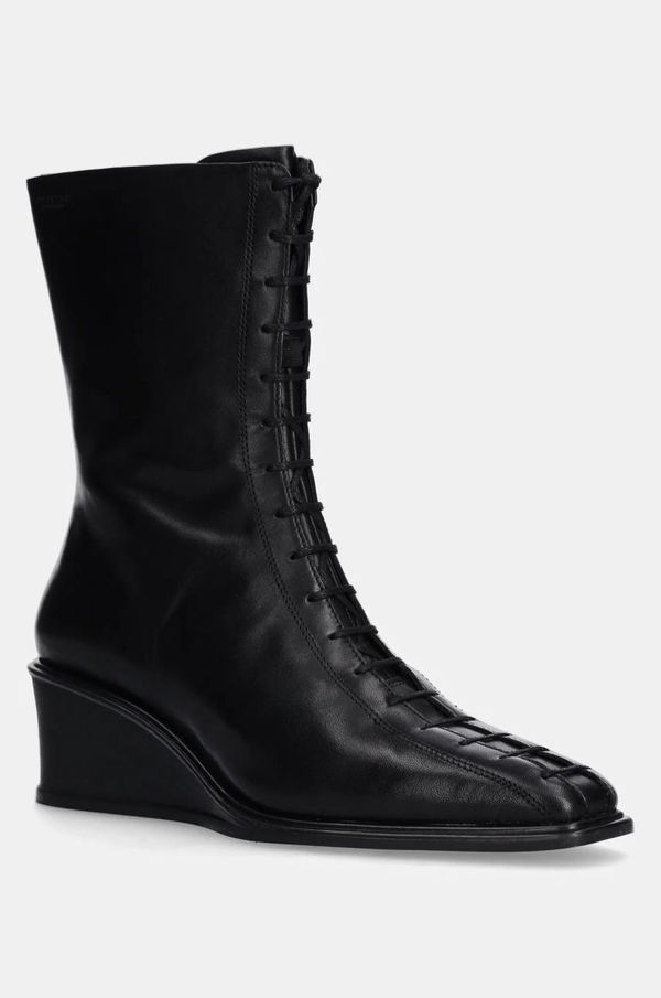 Vagabond Shoemakers Kožne gležnjače Vagabond Shoemakers AINO za žene, boja: crna, klin peta, 5829-301-20