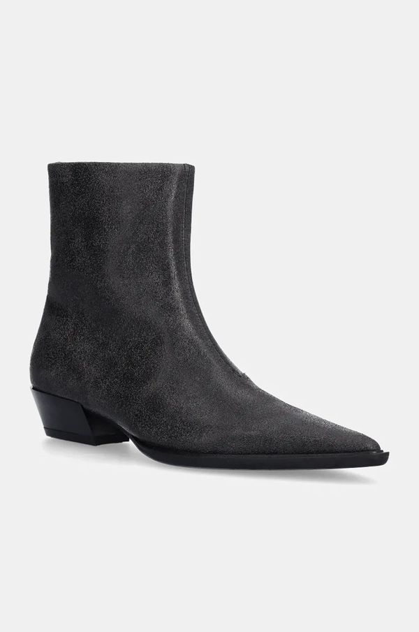 Vagabond Shoemakers Kožne gležnjače Vagabond Shoemakers CASSIE za žene, boja: crna, s debelom potpeticom, 5850-207-21