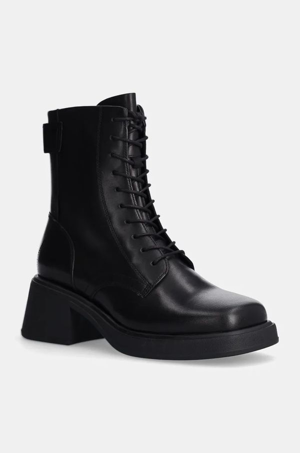 Vagabond Shoemakers Kožne gležnjače Vagabond Shoemakers DORAH za žene, boja: crna, s debelom potpeticom, 5842-001-20