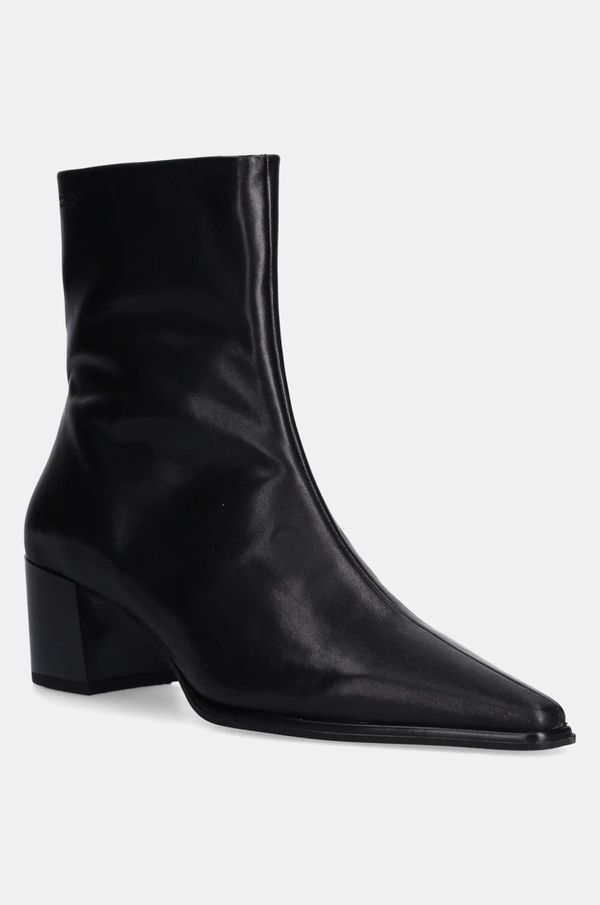 Vagabond Shoemakers Kožne gležnjače Vagabond Shoemakers GISELLE za žene, boja: crna, s debelom potpeticom, 5854-001-20