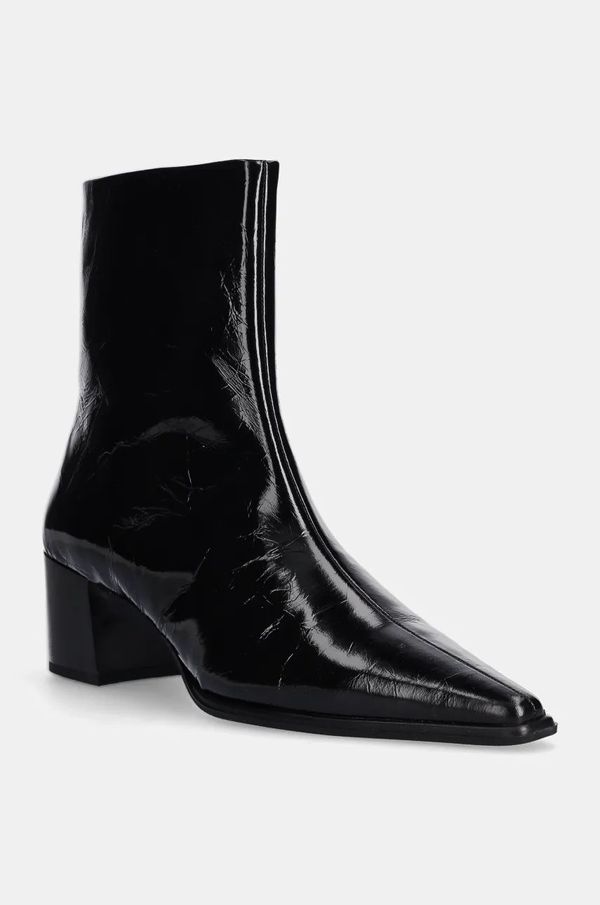 Vagabond Shoemakers Kožne gležnjače Vagabond Shoemakers GISELLE za žene, boja: crna, s debelom potpeticom, 5854-060-20