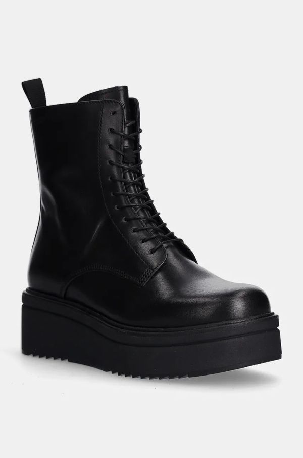 Vagabond Shoemakers Kožne gležnjače Vagabond Shoemakers TARA za žene, boja: crna, s platformom, 5846-001-20