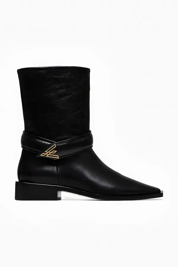 Vanda Novak Kožne gležnjače Vanda Novak ZOEY DEEP BLACK