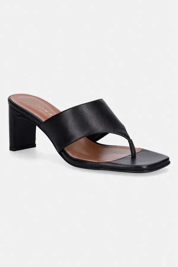 Jonak Kožne japanke Jonak DEVIL CUIR Noir