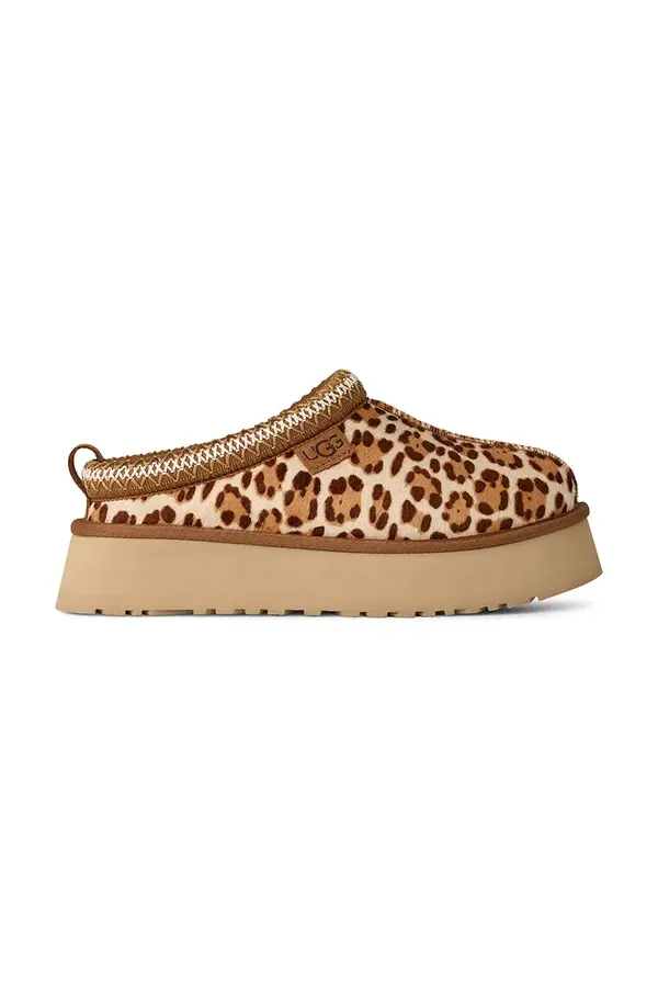 UGG Kožne kućne papuče UGG W Tazz Plains