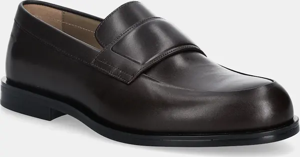 Calvin Klein Kožne mokasinke Calvin Klein ESS RUBBER BAND LOAFER LTH