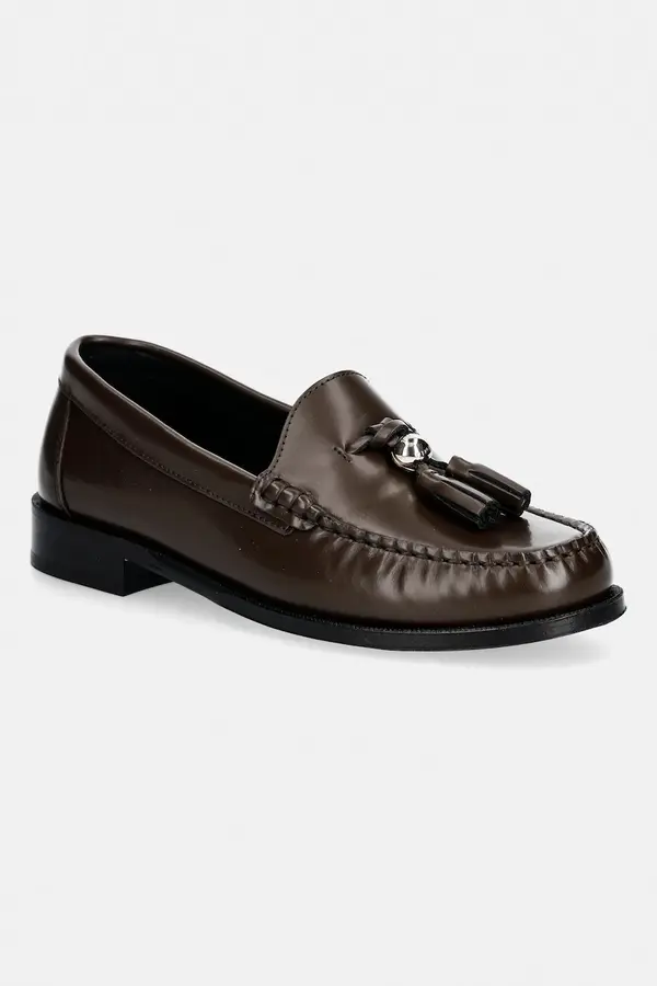 Furla Kožne mokasinke Furla College Loafer