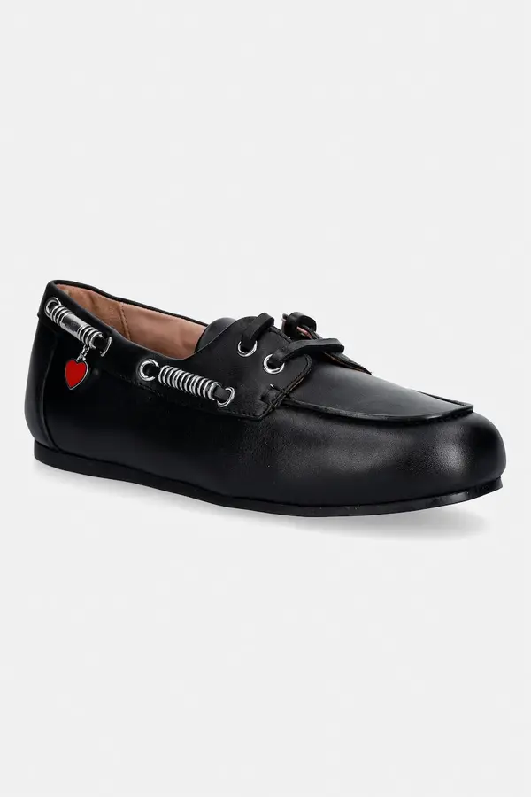 Love Moschino Kožne mokasinke Love Moschino
