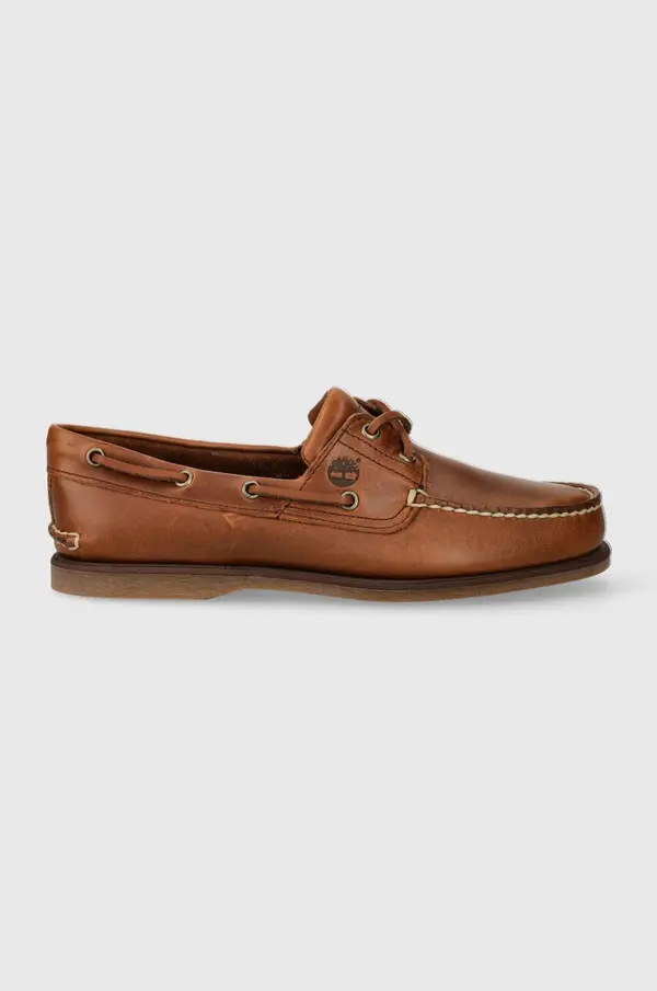 Timberland Kožne mokasinke Timberland Classic Boat 2 Eye