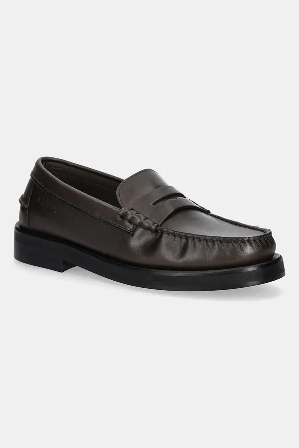 Tommy Hilfiger Kožne mokasinke Tommy Hilfiger CLASSIC HIGH HILFIGER LTH LOAFER