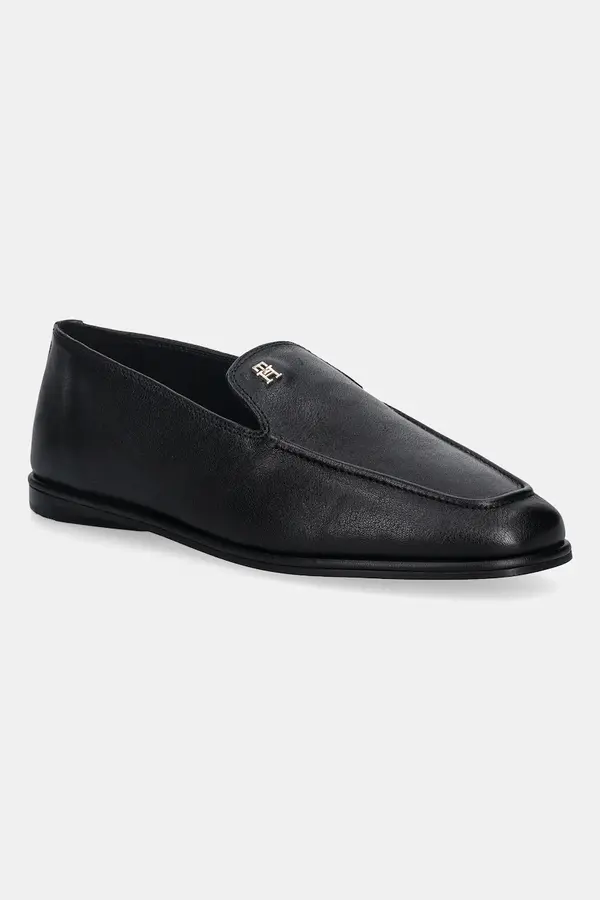 Tommy Hilfiger Kožne mokasinke Tommy Hilfiger TH LEATHER LOAFER