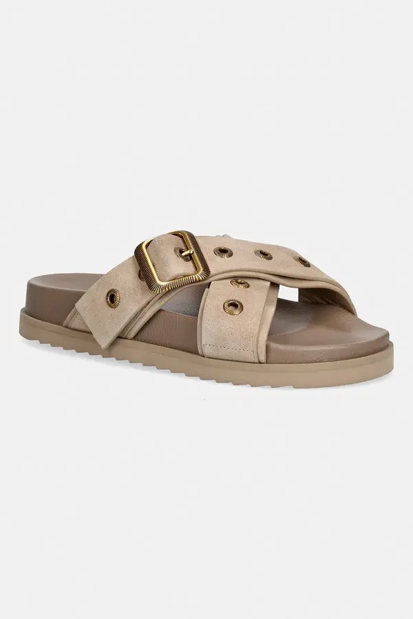 AllSaints Kožne natikače AllSaints Suki Western Sandal