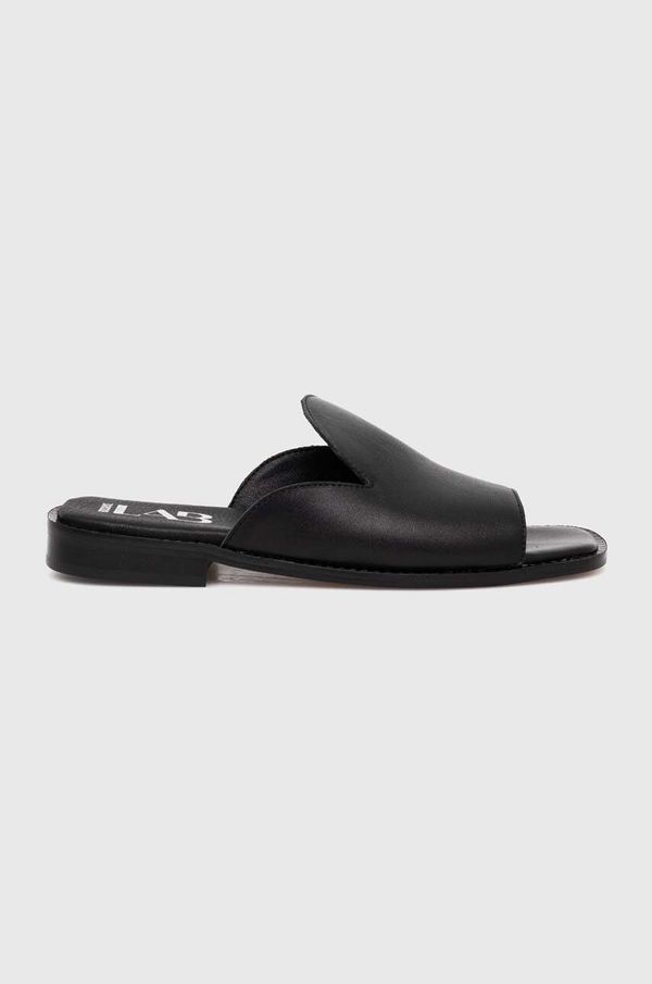 Answear Lab Kožne natikače Answear Lab za žene, boja: crna