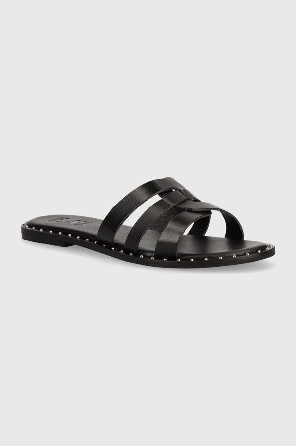 Answear Lab Kožne natikače Answear Lab za žene, boja: crna