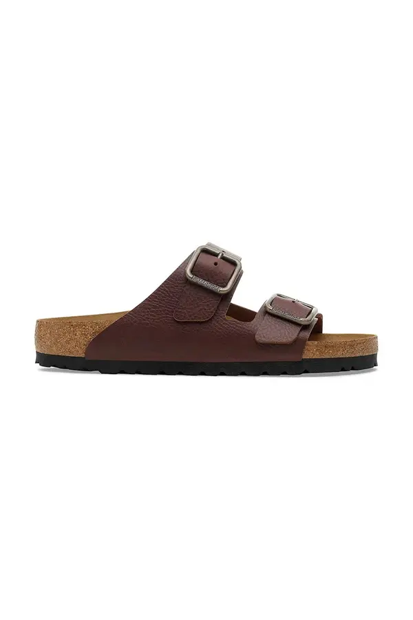 Birkenstock Kožne natikače Birkenstock Arizona Vintage Wood Wire Buckle