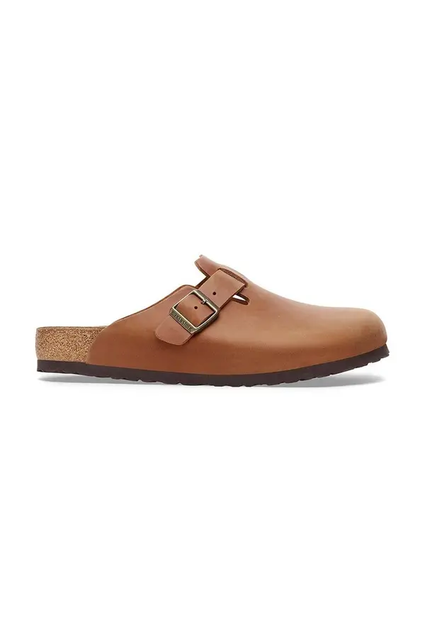 Birkenstock Kožne natikače Birkenstock Boston