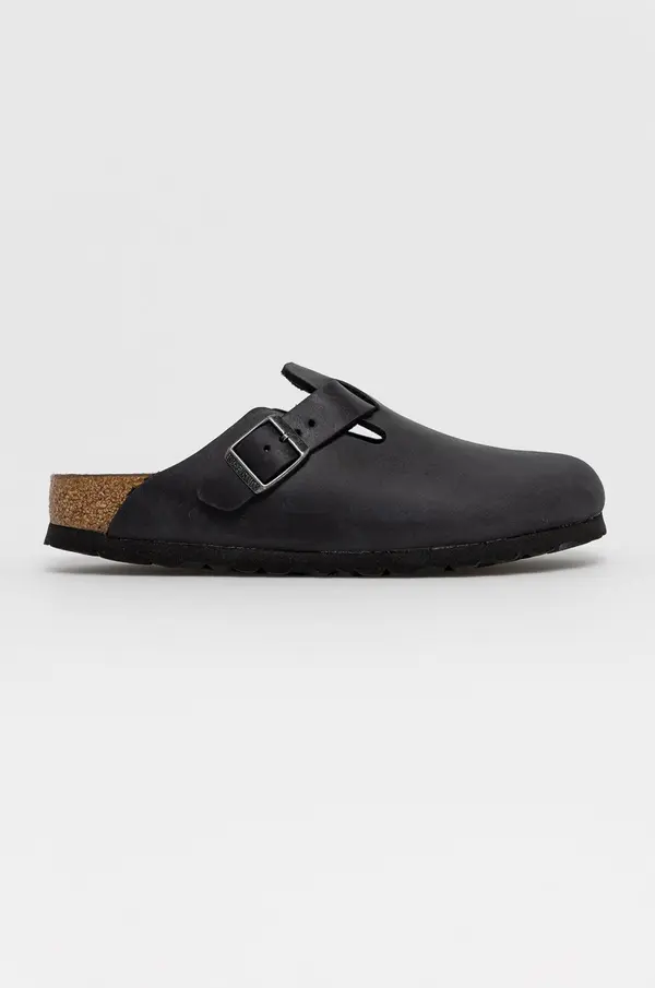 Birkenstock Kožne natikače Birkenstock Boston