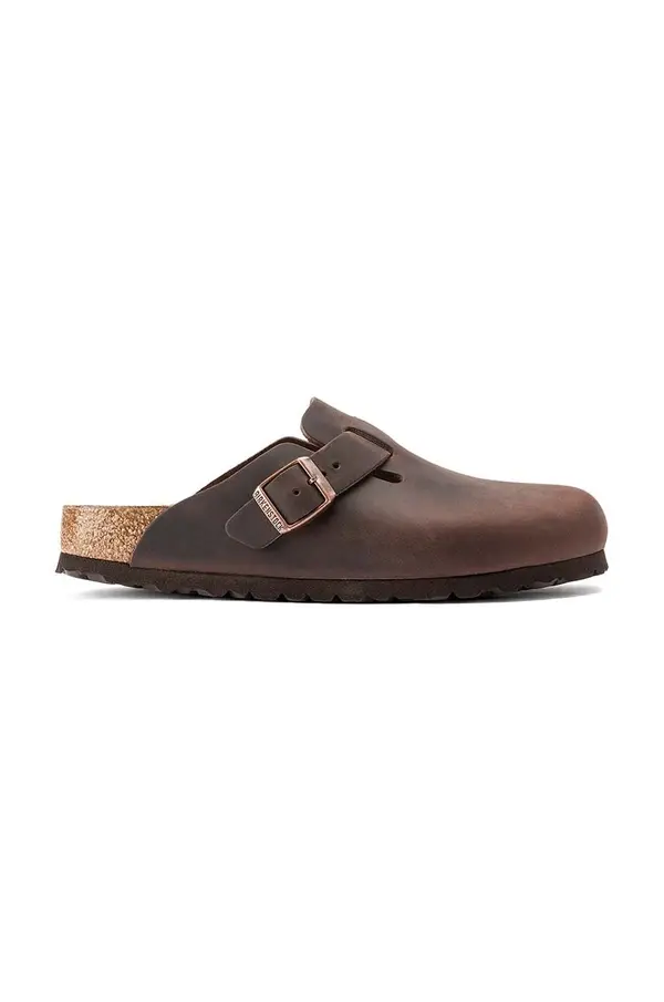 Birkenstock Kožne natikače Birkenstock Boston