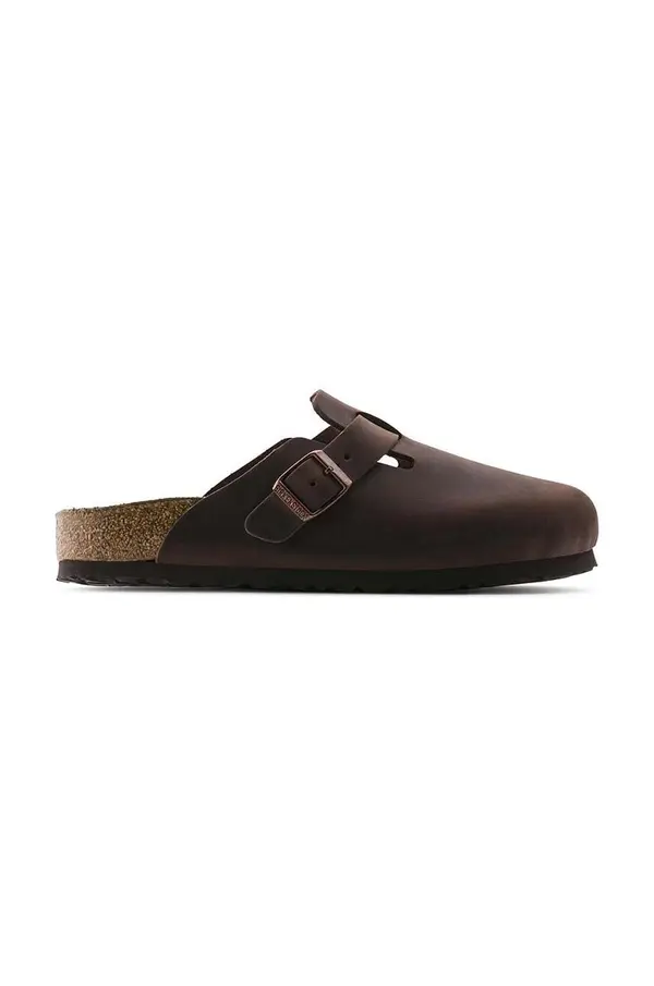 Birkenstock Kožne natikače Birkenstock Boston SFB